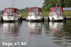 Saga 27 AC - wieder´n Julchen (houseboat)