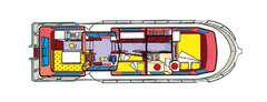 barco de motor Locaboat Pénichette 1106 FB imagen 3
