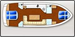 Motorboot Keser-Hollandia 35 Classic Bild 6