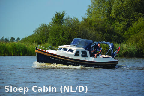 motorboot Sloep Cabin Afbeelding 1